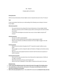 Project document -first draft 